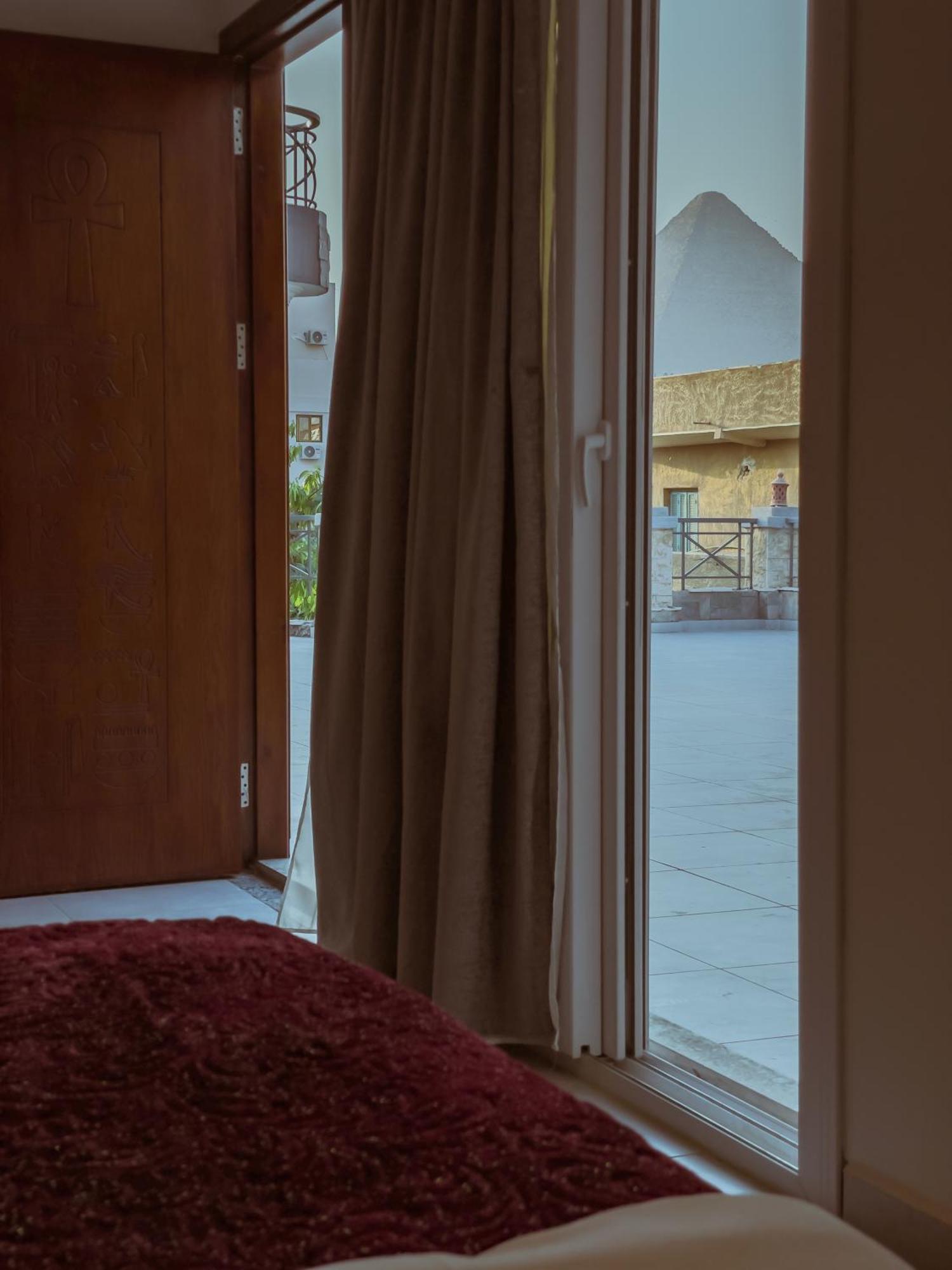 King Khufu Pyramids View Hotel Kafret el-Gabal Pokój zdjęcie